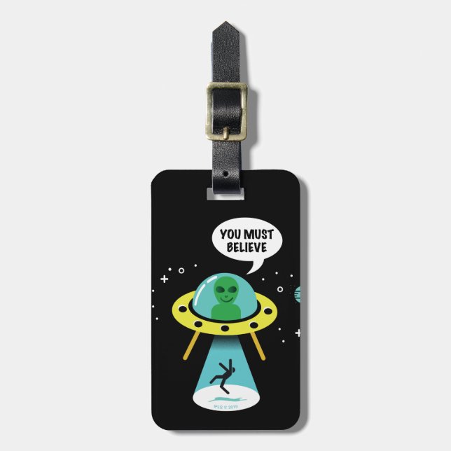 Aliens Luggage Tag (Front Vertical)