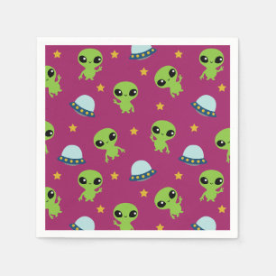 Aliens Napkins