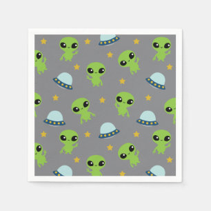 Aliens Napkins