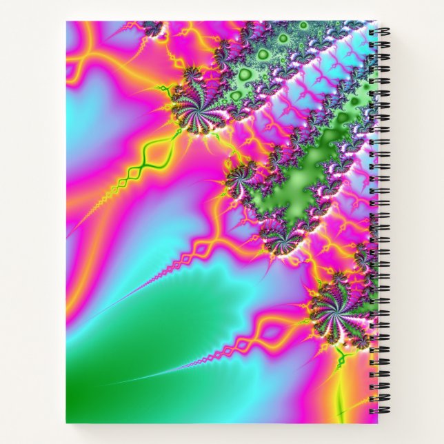 Aliens Need Wifi Spiral Notebook (Back)