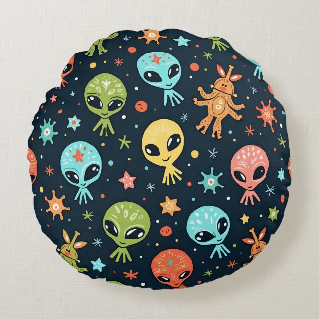 Alien's pillow cushion (Front)
