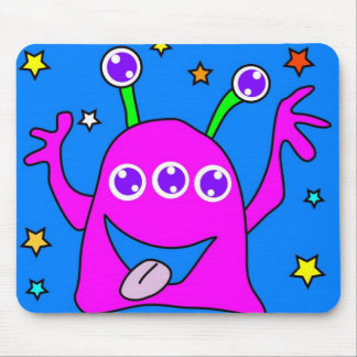 Aliens Rock Mouse Mat
