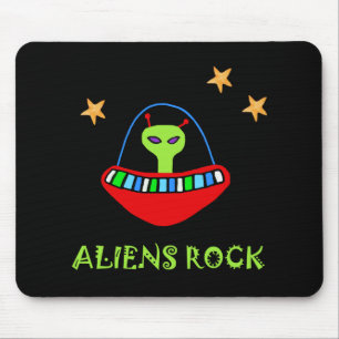 aLiEnS rOcK! Mouse Mat