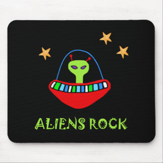 aLiEnS rOcK! Mouse Mat