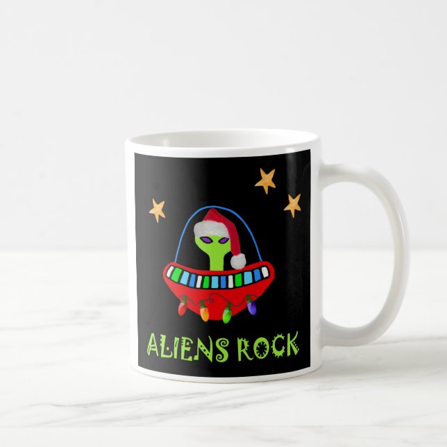 aLiEnS ROCKin' ! Coffee Mug (Right)