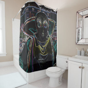 Aliens - Roswell, New Mexico Shower Curtain