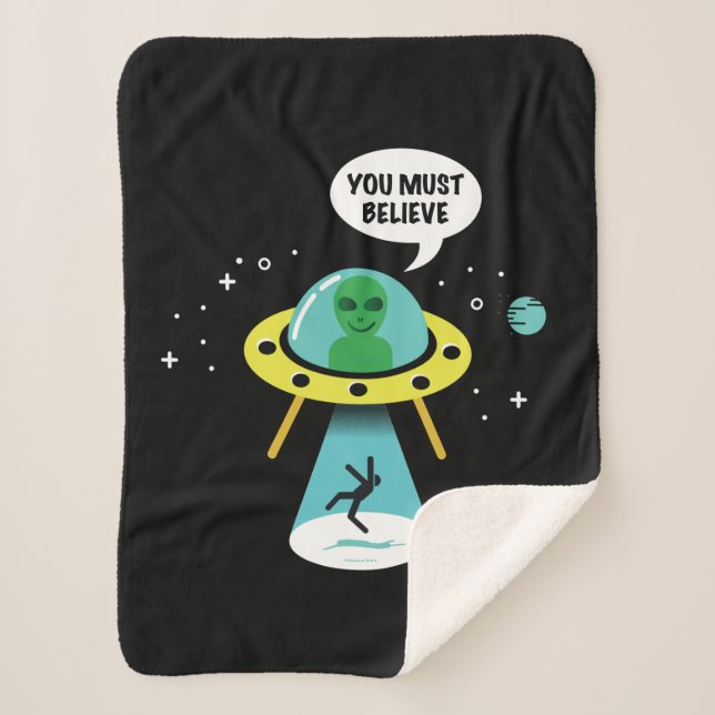 Aliens Sherpa Blanket (Front)