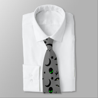 Aliens, Stars and Spaceships Tie