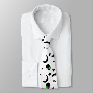 Aliens, Stars and Spaceships Tie