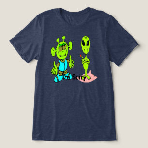 Aliens T-Shirt Tri-Blend Shirt