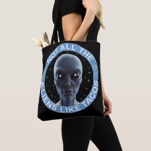 Aliens Tote Bag