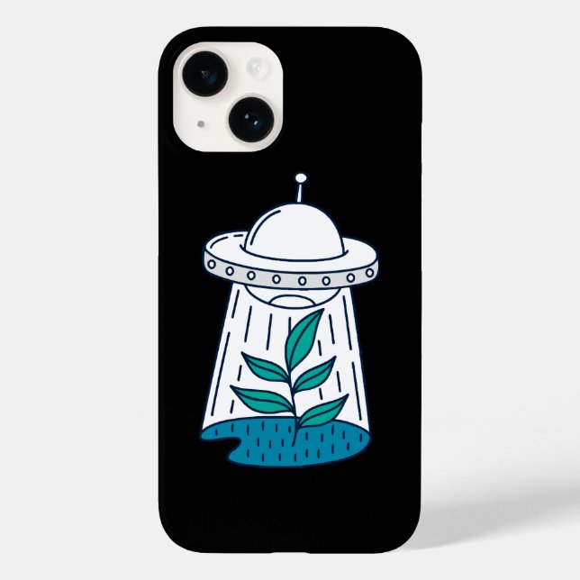 Aliens UFO Case-Mate iPhone Case (Back)