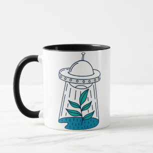 Aliens UFO Mug