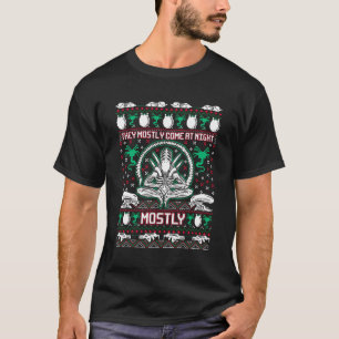 Aliens Ugly Christmas Sweater They Mostly Come At 