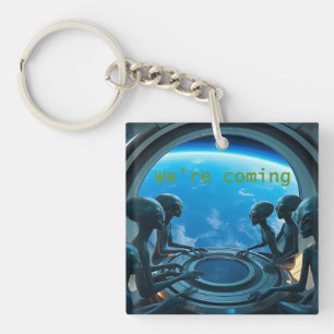 Aliens: We're Coming Key Ring