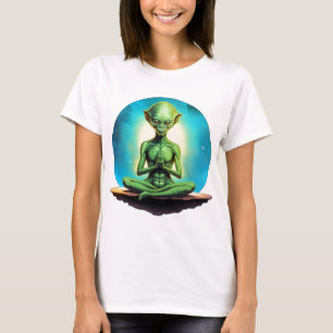 Aliens Yoga / Yogi T-Shirt