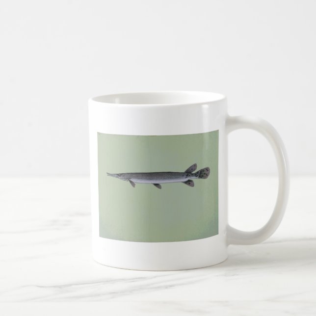 Aligator gar coffee mug (Right)
