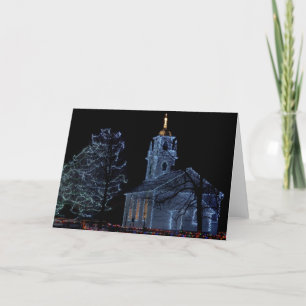 Alight at Night - Upper Canada Village - Christmas Holiday Card