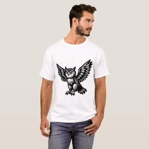 Alighting Owl T-Shirt