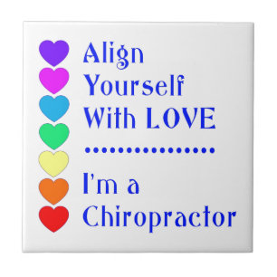 Align Yourself With Love - I'm a Chiropractor! Tile