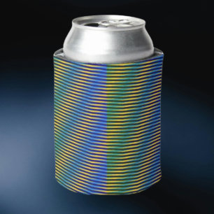 Aligned Energy Abstract Lines Beverage Cooler