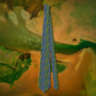 Aligned Energy   Modern Abstract Lines Necktie
