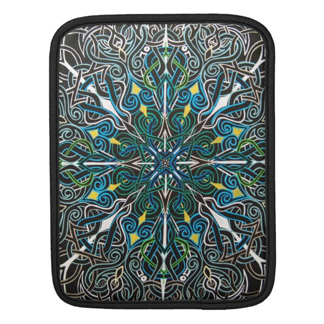 Alignment iPadSleeve by Meghan Oona iPad Sleeve (Back)