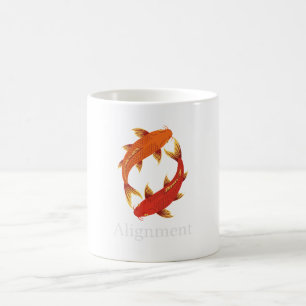Alignment – Koi Fish Symbol of Balance, Clarity Coffee Mug
