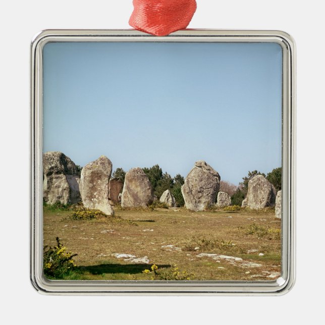 Alignment of standing stones, Megalithic Metal Tree Decoration (Front)