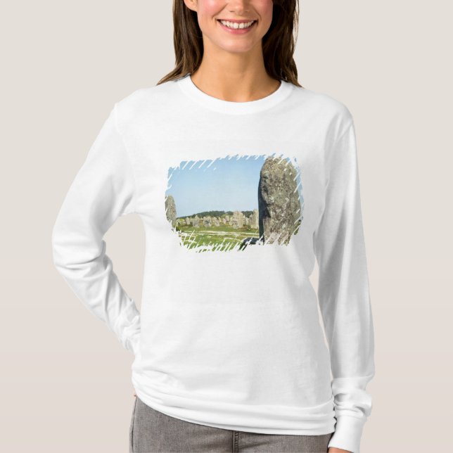 Alignment of standing stones, Megalithic T-Shirt (Front)