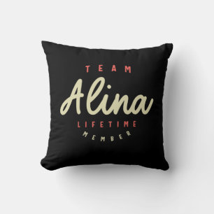 Alina Name Personalised Birthday Name Alina Cushion