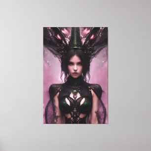 Alina The Water Fox 157 Canvas Print