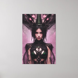 Alina The Water Fox 157 Canvas Print