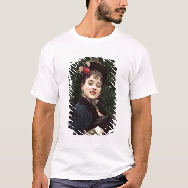 Aline Masson, the Artist's Model (oil on panel) T-Shirt (Front)