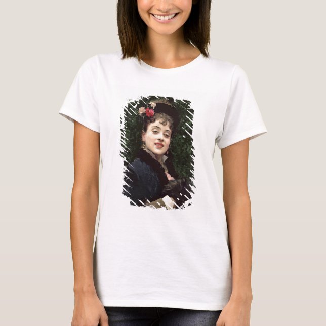 Aline Masson, the Artist's Model (oil on panel) T-Shirt (Front)