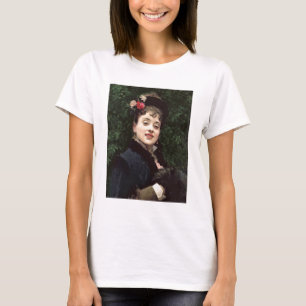 Aline Masson, the Artist's Model (oil on panel) T-Shirt