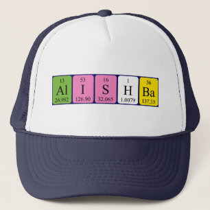 Alishba periodic table name hat