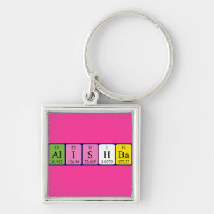 Alishba periodic table name keyring
