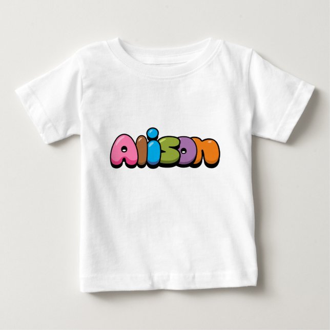 Alison Baby T-Shirt (Front)