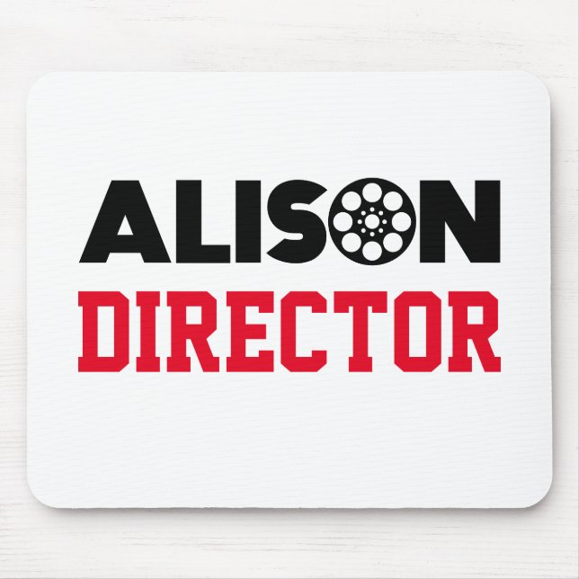 Alison Director Mouse Mat (Front)