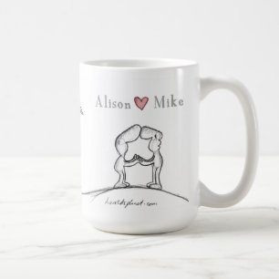Alison heart Mike Coffee Mug