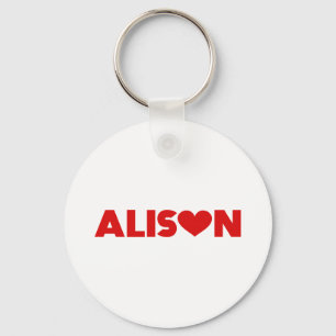 Alison Love Key Ring