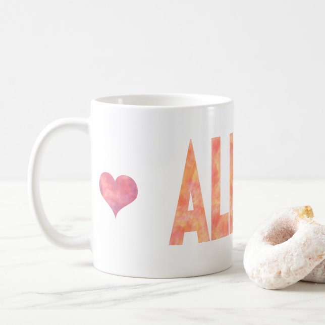 Alison mug (With Donut)