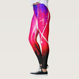 Alistra Electronic Cyber Punk Neon Rave Leggings