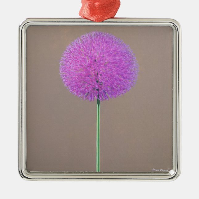 Alium Metal Tree Decoration (Front)