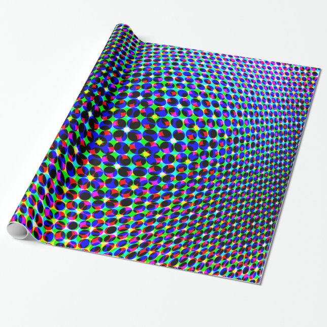 Alive In Pattern Wrapping Paper (Unrolled)