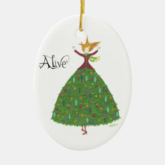 "Alive" Tree-skirt Ornament