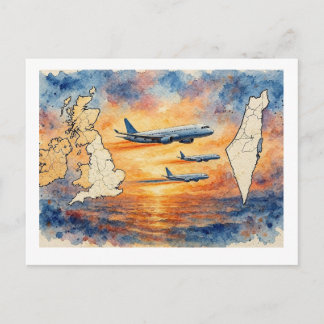 Aliyah,  postcard