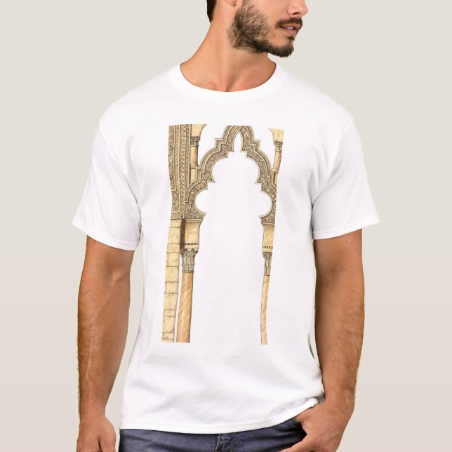 Aljaferia. Islamic palace. Arches. Zaragoza T-Shirt (Front)