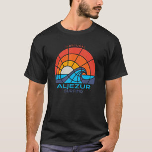 Aljezur Portugal Surfing T-Shirt